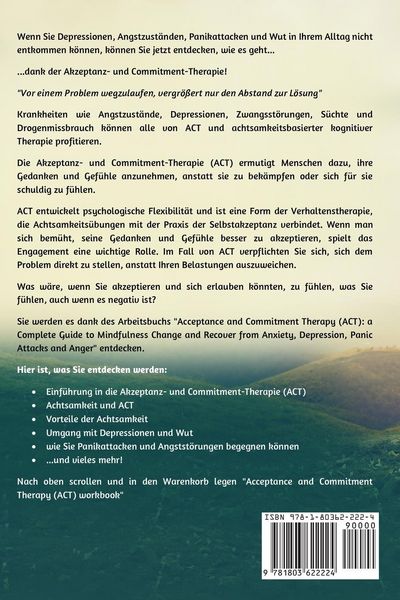 Produktbild: Akzeptanz und Bindungsorientierte Therapie (act) Arbeitsbuch