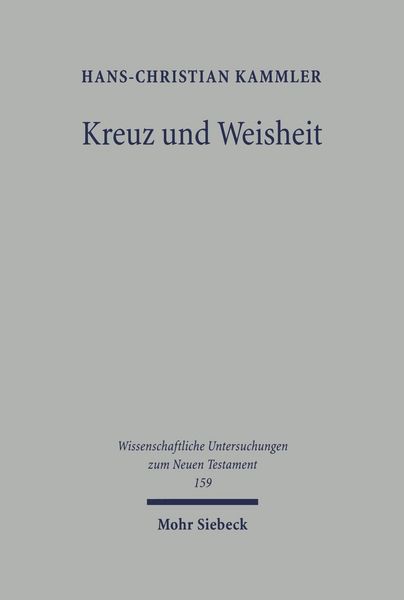 Produktbild: Kreuz und Weisheit