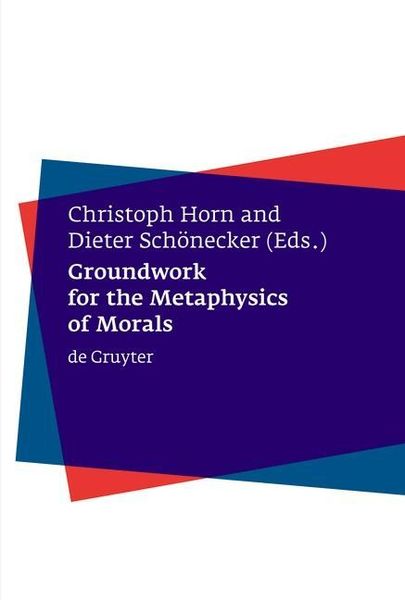 Produktbild: Groundwork for the Metaphysics of Morals