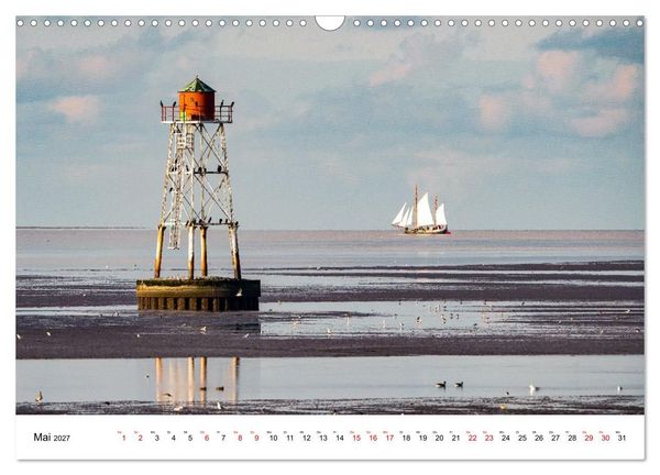 Produktbild: Pellwormer Ogenblicke, ein Streifzug durch ein Inseljahr (Wandkalender 2027 DIN A3 quer), CALVENDO Monatskalender