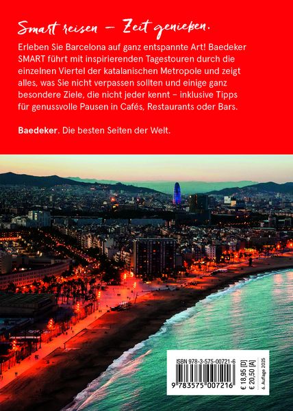 Produktbild: Baedeker SMART Reisef&uuml;hrer Barcelona