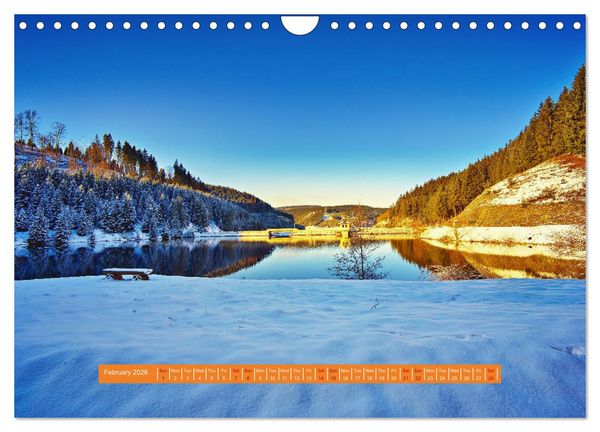 Produktbild: Unique Thuringian Forest (Wall Calendar 2026 DIN A4 landscape), CALVENDO 12 Month Wall Calendar