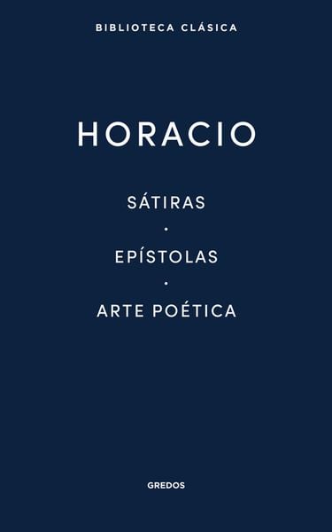Produktbild: S&aacute;tiras. Ep&iacute;stolas. Arte po&eacute;tica.