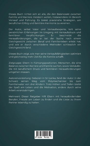 Produktbild: Verkaufskunst und Familiengl&uuml;ck