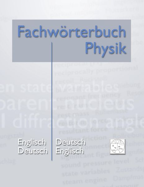 Produktbild: Fachw&ouml;rterbuch Physik