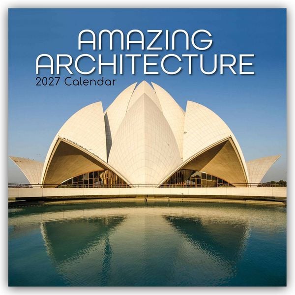 Produktbild: Amazing Architecture &ndash; Atemberaubende Architektur 2027 &ndash; 16-Monatskalender