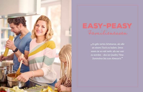 Produktbild: Ninas easy-peasy Familienkochbuch