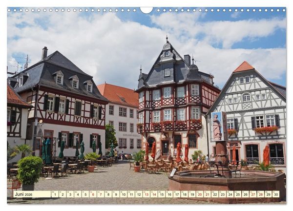Produktbild: Heppenheim - Weinstadt unter der Starkenburg (Wandkalender 2026 DIN A3 quer), CALVENDO Monatskalender