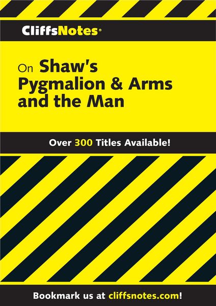 Produktbild: CliffsNotes on Shaw's Pygmalion & Arms and the Man