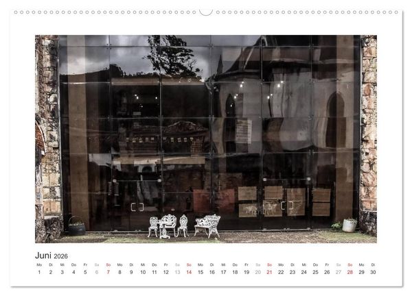 Produktbild: Brasilien 2026 Estrada Real - der Weg des Goldes (hochwertiger Premium Wandkalender 2026 DIN A2 quer), Kunstdruck in Hochglanz