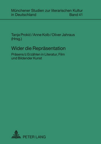 Produktbild: Wider die Repr&auml;sentation