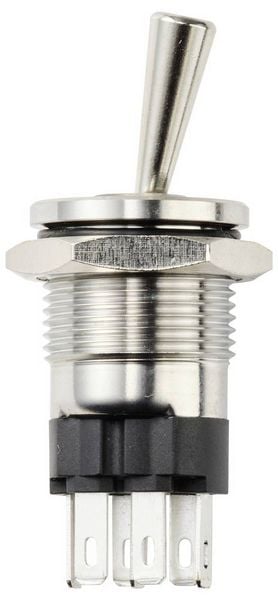 Produktbild: TRU COMPONENTS TC-14378416 Kippschalter 250 V/AC 15A 1 x Ein/Aus IP67 1St.