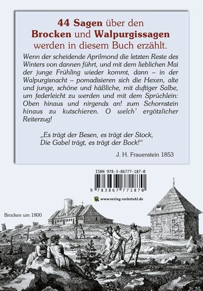 Produktbild: Das Brocken Sagenbuch