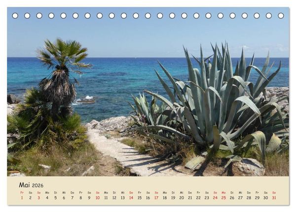 Produktbild: Cala Ratjada (Tischkalender 2026 DIN A5 quer), CALVENDO Monatskalender