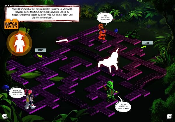 Produktbild: LEGO&reg; Ninjago - R&auml;tselspa&szlig; mit den Verbannten F&uuml;nf