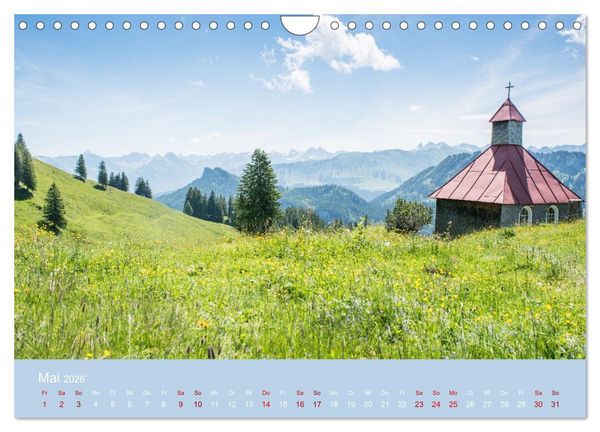 Produktbild: Heimweh Allg&auml;u 2026 (Wandkalender 2026 DIN A4 quer), CALVENDO Monatskalender