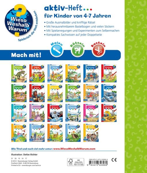 Wieso? Weshalb? Warum? aktiv-Heft - Dinosaurier