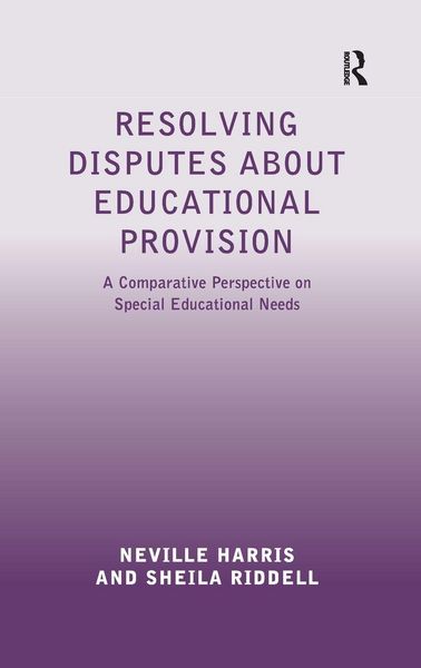 Produktbild: Resolving Disputes about Educational Provision