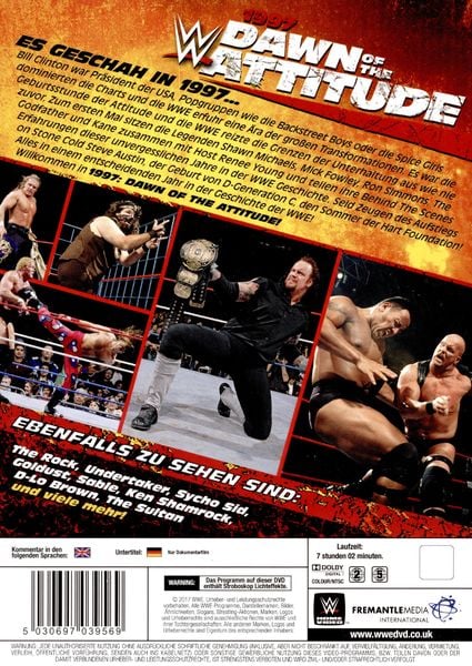 Produktbild: WWE: 1997 Dawn of the Attitude Era [3 DVDs]