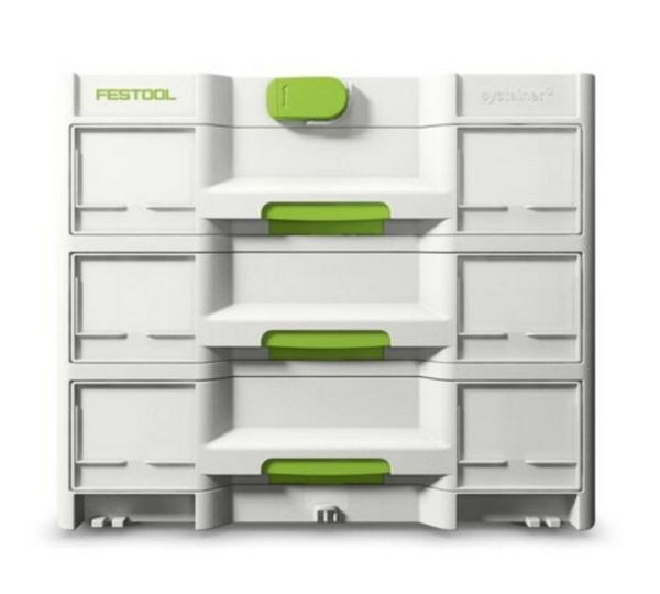 Produktbild: Festool Systainer SYS3-SORT/3M 337 577769 Transportkiste (L x B x H) 396 x 296 x 337mm