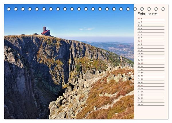 Produktbild: Riesengebirge - Zwischen Schlesien und B&ouml;hmen (Tischkalender 2026 DIN A5 quer), CALVENDO Monatskalender