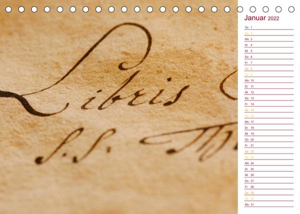 Produktbild: Welt der B&uuml;cher (Tischkalender 2022 DIN A5 quer)