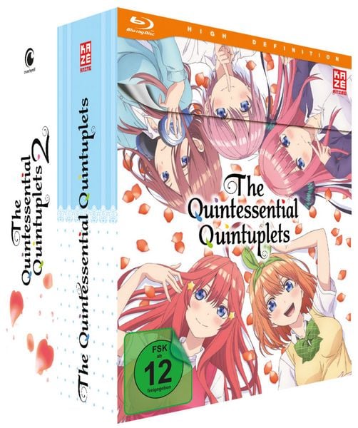 Produktbild: The Quintessential Quintuplets - Staffel 1&2 - Gesamtausgabe - Bundle [6 BRs]