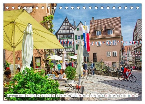 Produktbild: Bad Wimpfen - Kurstadt am Neckar (Tischkalender 2026 DIN A5 quer), CALVENDO Monatskalender