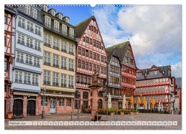 Produktbild: Frankfurt am Main Impressionen (Wandkalender 2026 DIN A2 quer), CALVENDO Monatskalender