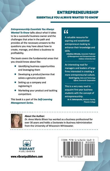 Produktbild: Entrepreneurship Essentials You Always Wanted To Know