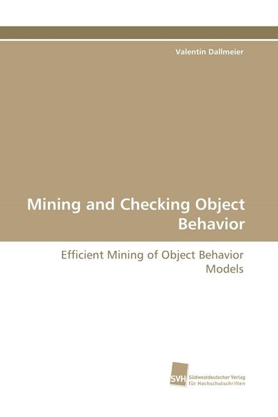 Produktbild: Mining and Checking Object Behavior
