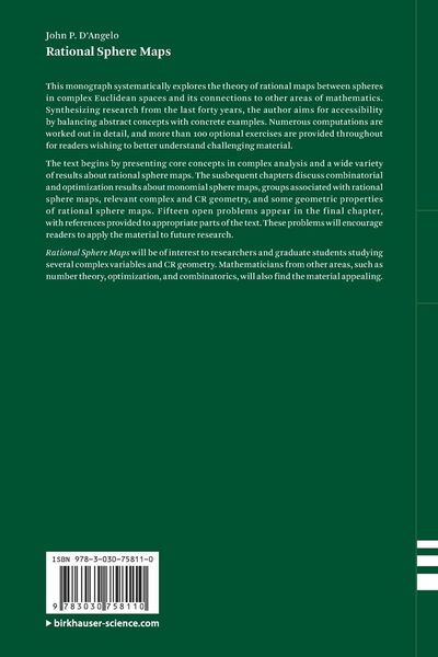 Produktbild: Rational Sphere Maps