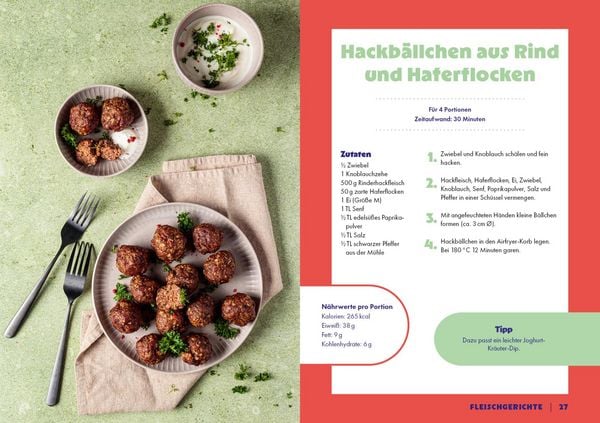Produktbild: High-Protein-Power aus dem Airfryer