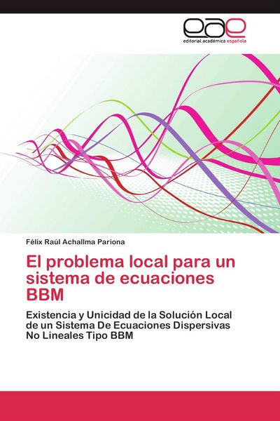 Produktbild: El problema local para un sistema de ecuaciones BBM