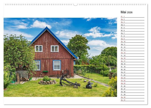 Produktbild: Nida - Perle am Kurischen Haff (hochwertiger Premium Wandkalender 2026 DIN A2 quer), Kunstdruck in Hochglanz