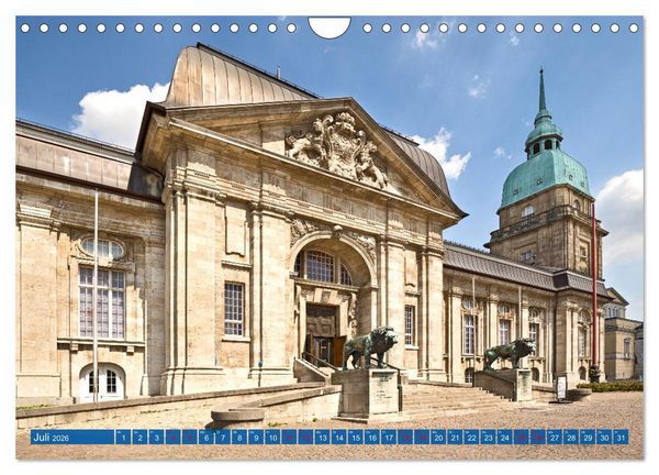 Produktbild: Darmstadt - Mathildenh&ouml;he und Altstadt (Wandkalender 2026 DIN A4 quer), CALVENDO Monatskalender