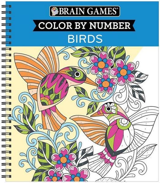 Produktbild: Brain Games - Color by Number: Birds