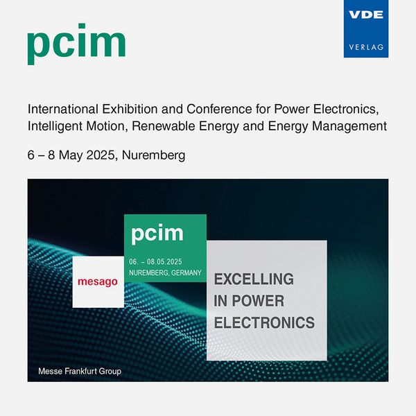 Produktbild: PCIM Europe 2025