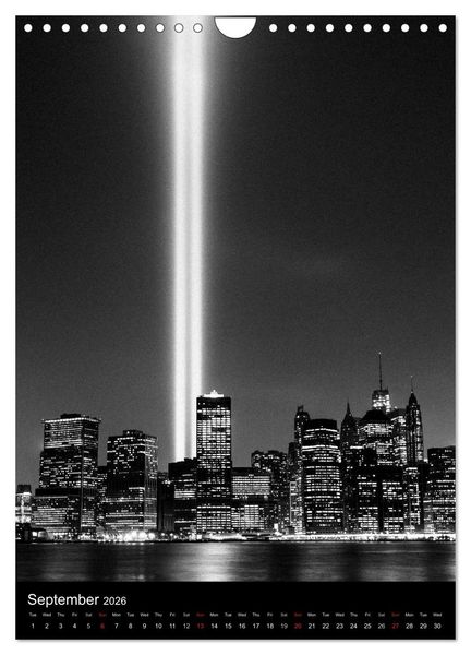 Produktbild: New York City (Wall Calendar 2026 DIN A4 portrait), CALVENDO 12 Month Wall Calendar
