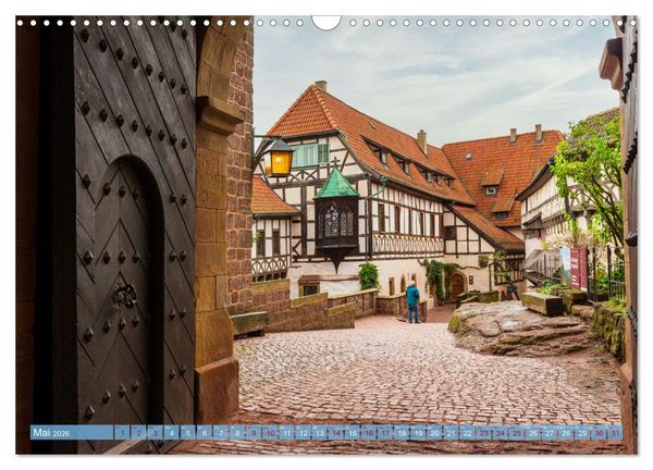 Produktbild: Wartburgstadt Eisenach - Reise durch das sch&ouml;ne Th&uuml;ringen (Wandkalender 2026 DIN A3 quer), CALVENDO Monatskalender
