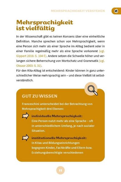 Produktbild: Sprachenvielfalt in der Kita