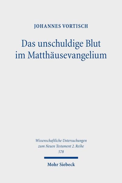 Produktbild: Das unschuldige Blut im Matth&auml;usevangelium