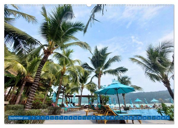 Produktbild: Phi Phi Island &ndash; Thailands traumhaftes Paradies (hochwertiger Premium Wandkalender 2026 DIN A2 quer), Kunstdruck in Hochglanz