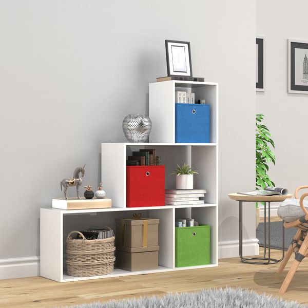 Holz Regal Raumteiler Standregal Bücher Dubila M