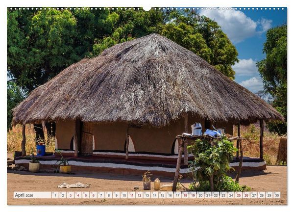 Produktbild: Sambia - ein gro&szlig;artiges Land (hochwertiger Premium Wandkalender 2026 DIN A2 quer), Kunstdruck in Hochglanz