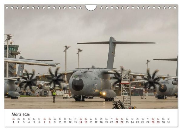 Produktbild: A400M LTG 62 (Wandkalender 2026 DIN A4 quer), CALVENDO Monatskalender