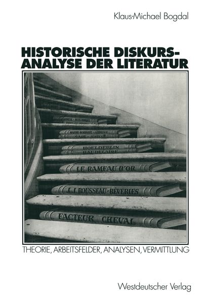 Produktbild: Historische Diskursanalyse der Literatur