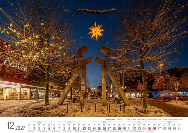 Produktbild: Remscheid 2027 Bildkalender A3 Spiralbindung