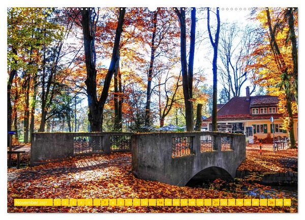 Produktbild: Augsburg und Umgebung (Wandkalender 2027 DIN A2 quer), CALVENDO Monatskalender