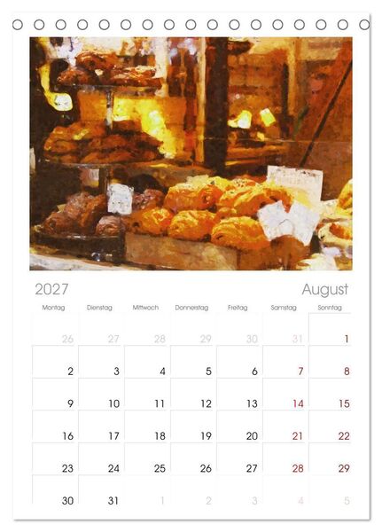 Produktbild: Tischplaner 2027 - Kaffeesatz - Kunst und Tradition (A5 Tischkalender zum Aufstellen) CALVENDO